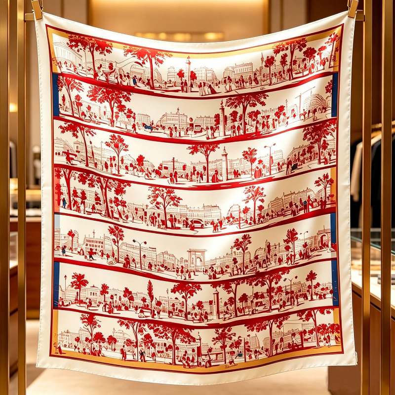 Discount Luxury Bags - Luxury 100% Pure Mulberry Silk Square