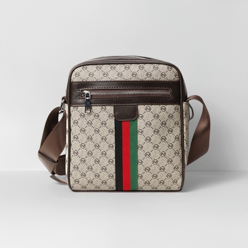 Luxury Bags Sling - Luxury Crossbody Bags Men Fashion Striped