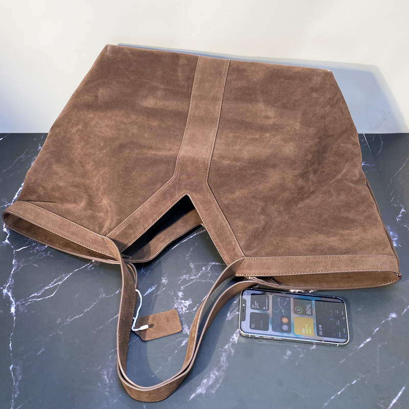 Oversized Faux Suede Tote Bags - Luxury Bags Vintage ulasan dan harga
