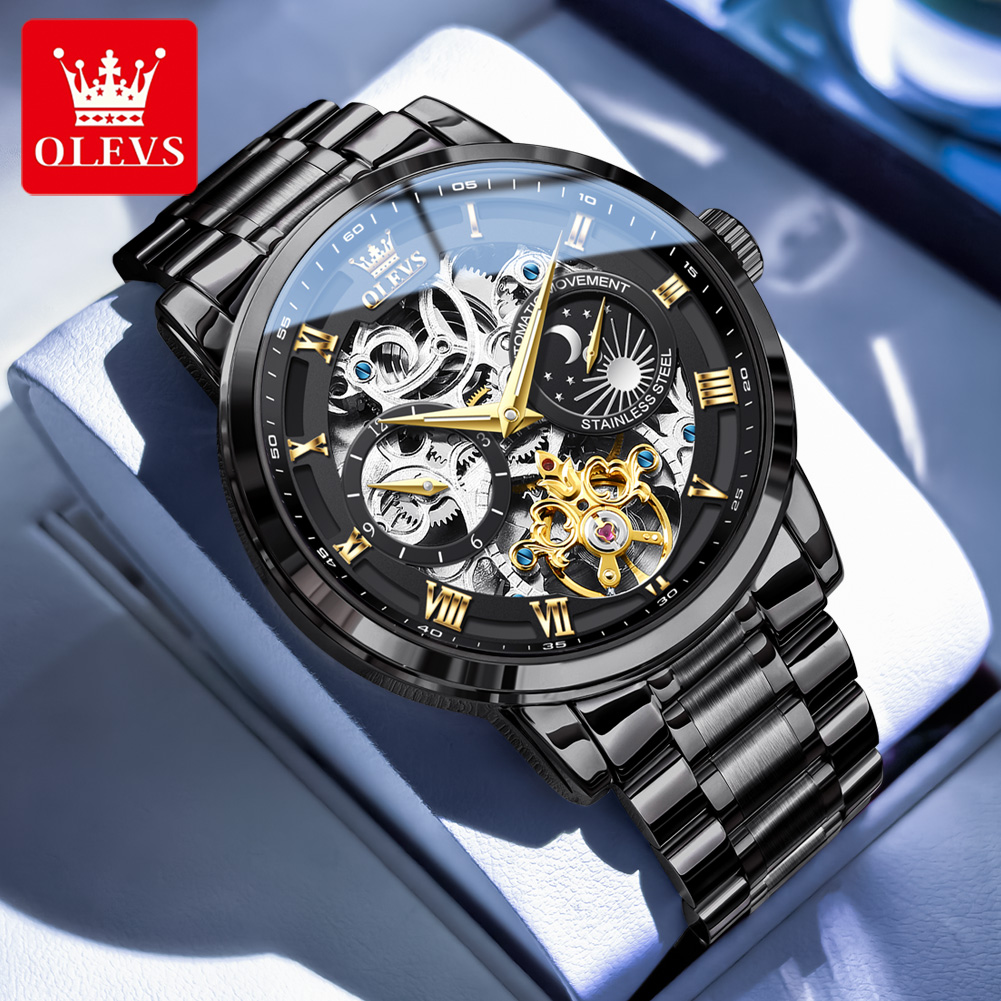 OLEVS 6670 Mens Watch Luxury B - Luxury Bags Brands List ulasan dan harga