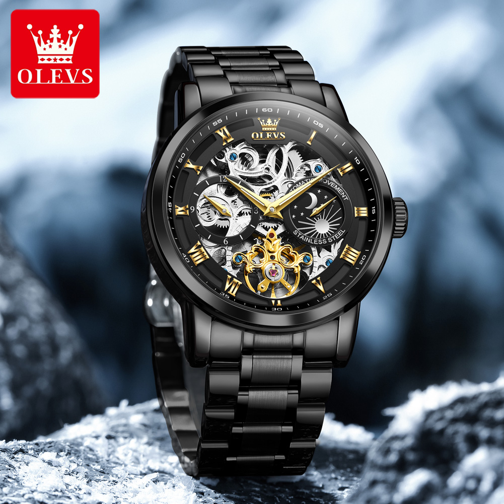 OLEVS 6670 Mens Watch Luxury B - Luxury Bags Brands List ulasan dan harga