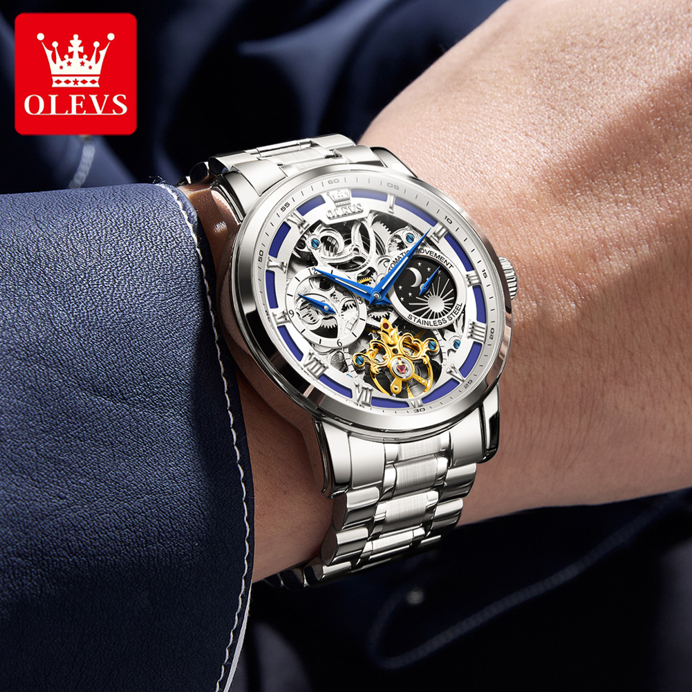 OLEVS 6670 Mens Watch Luxury B - Luxury Bags Brands List ulasan dan harga