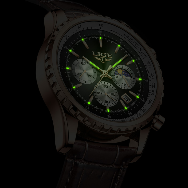 New Fashion Mens Watches LIGE  - Luxury Bags Brands List ulasan dan harga