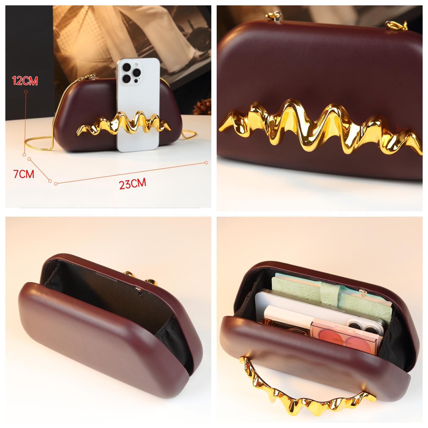 Trendy Letter Logo Leather Tot - Luxury Bags Everyday ulasan dan harga