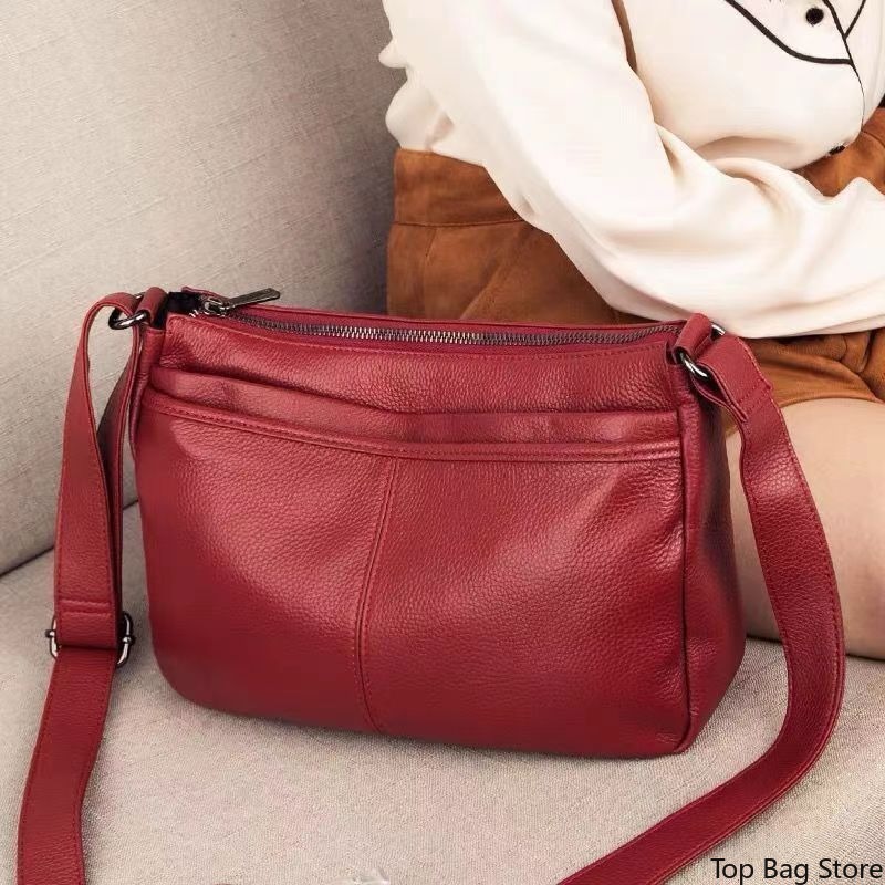 Genuine Leather Hobo Bag for W - Quiet Luxury Bags Crossbody ulasan dan harga
