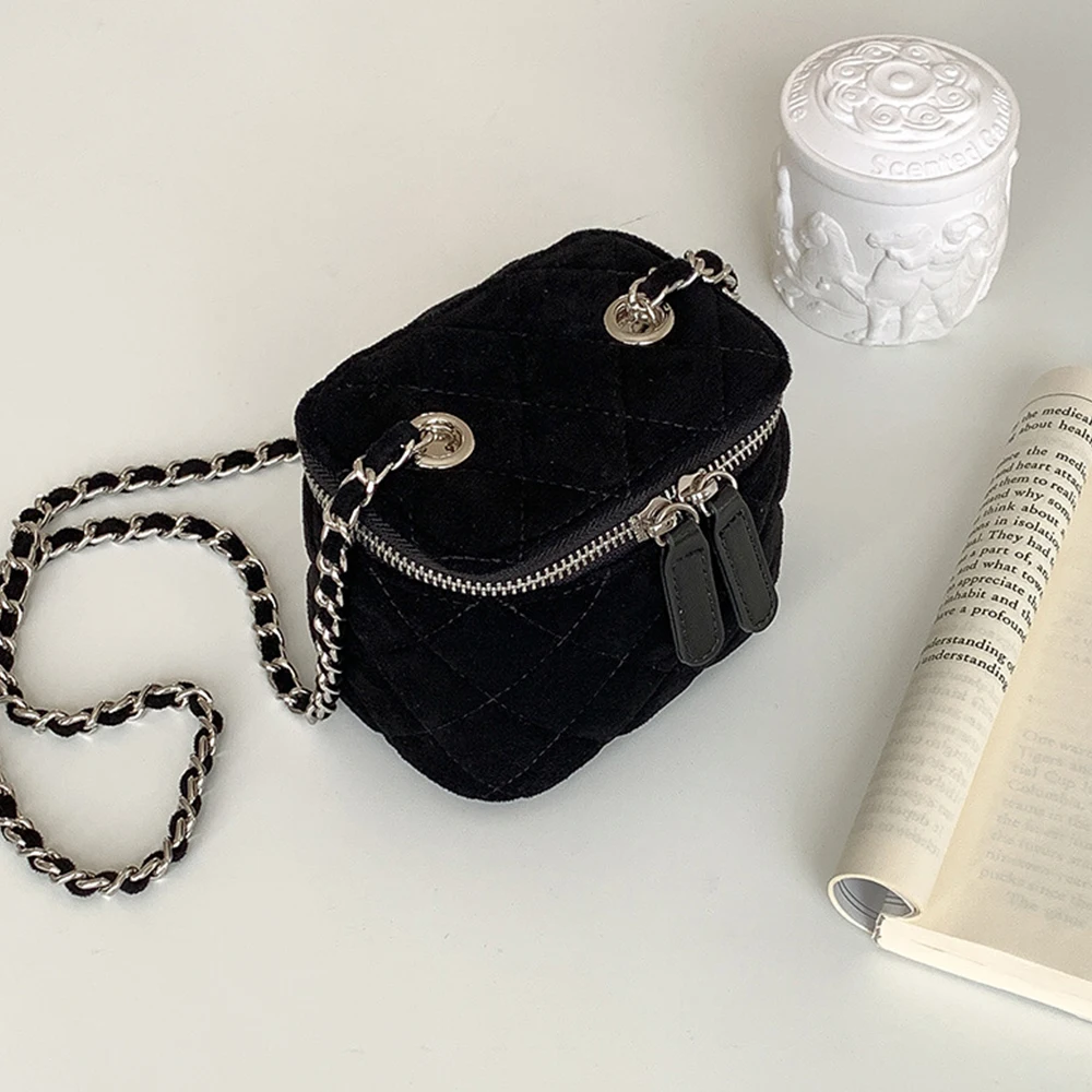 Mini Suede Women Shoulder Bag  - Luxury Bags Sling ulasan dan harga