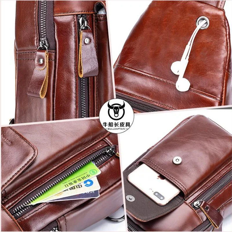 Brand Premium 100% Genuine Lea - Luxury Bags Sling ulasan dan harga