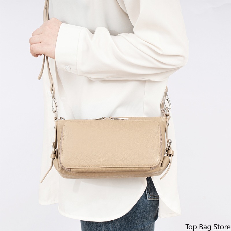 Genuine Leather Hobo Bag for W - Quiet Luxury Bags Crossbody ulasan dan harga
