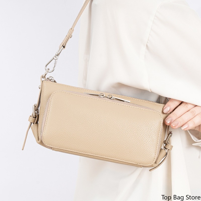 Genuine Leather Hobo Bag for W - Quiet Luxury Bags Crossbody ulasan dan harga
