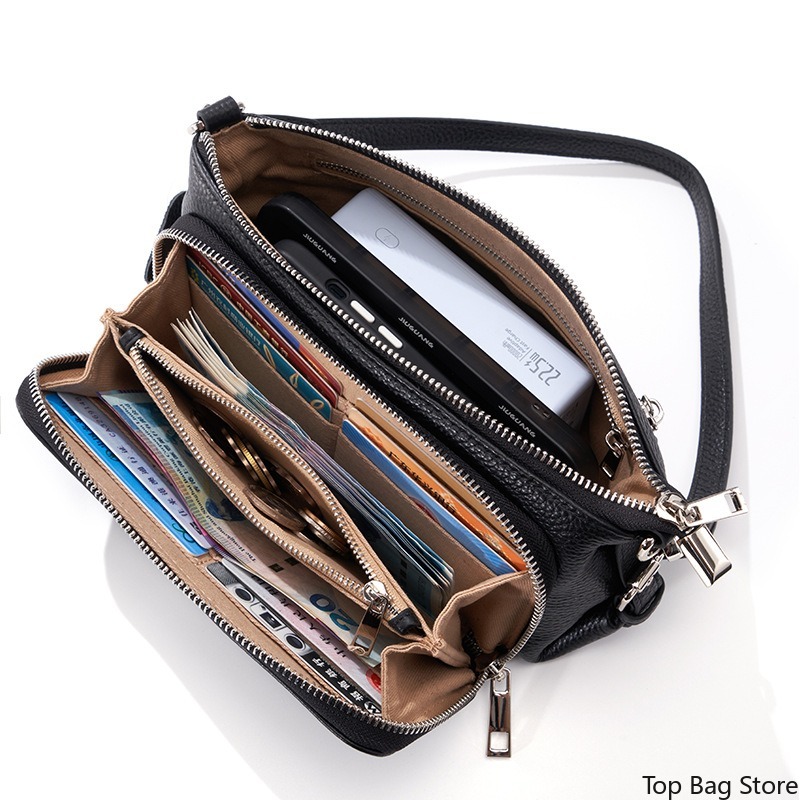 Genuine Leather Hobo Bag for W - Quiet Luxury Bags Crossbody ulasan dan harga