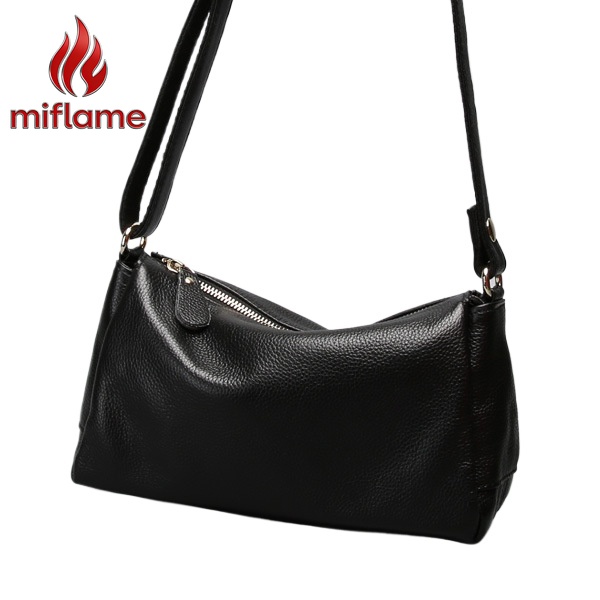 Genuine Leather Crossbody Bag  - Quiet Luxury Bags Crossbody ulasan dan harga