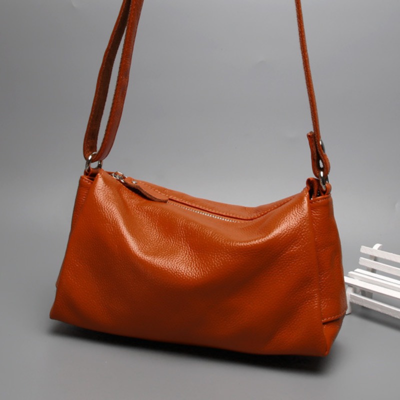 Genuine Leather Crossbody Bag  - Quiet Luxury Bags Crossbody ulasan dan harga