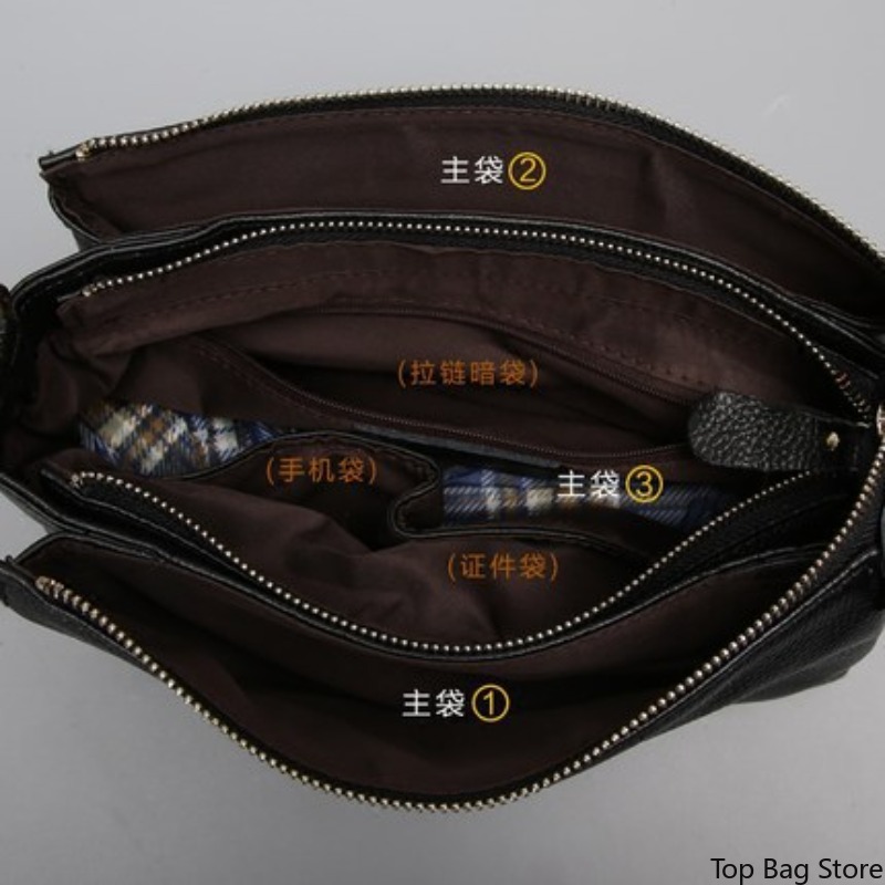 Genuine Leather Crossbody Bag  - Quiet Luxury Bags Crossbody ulasan dan harga