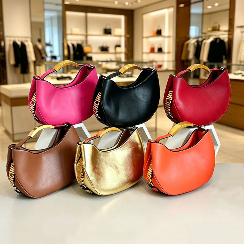 Demi-cercle Women Golden Lette - Discount Luxury Bags ulasan dan harga