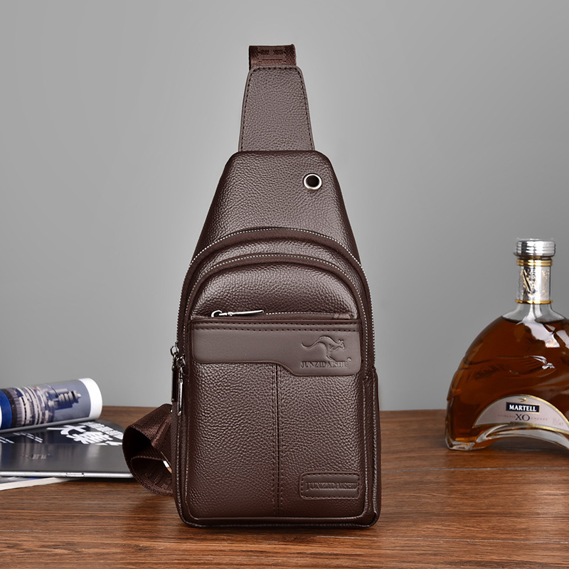 Luxury Brand Chest Pack Leathe - Luxury Bags Sling ulasan dan harga