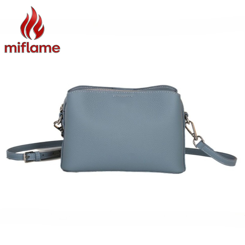 Genuine Leather Square Crossbo - Quiet Luxury Bags Crossbody ulasan dan harga