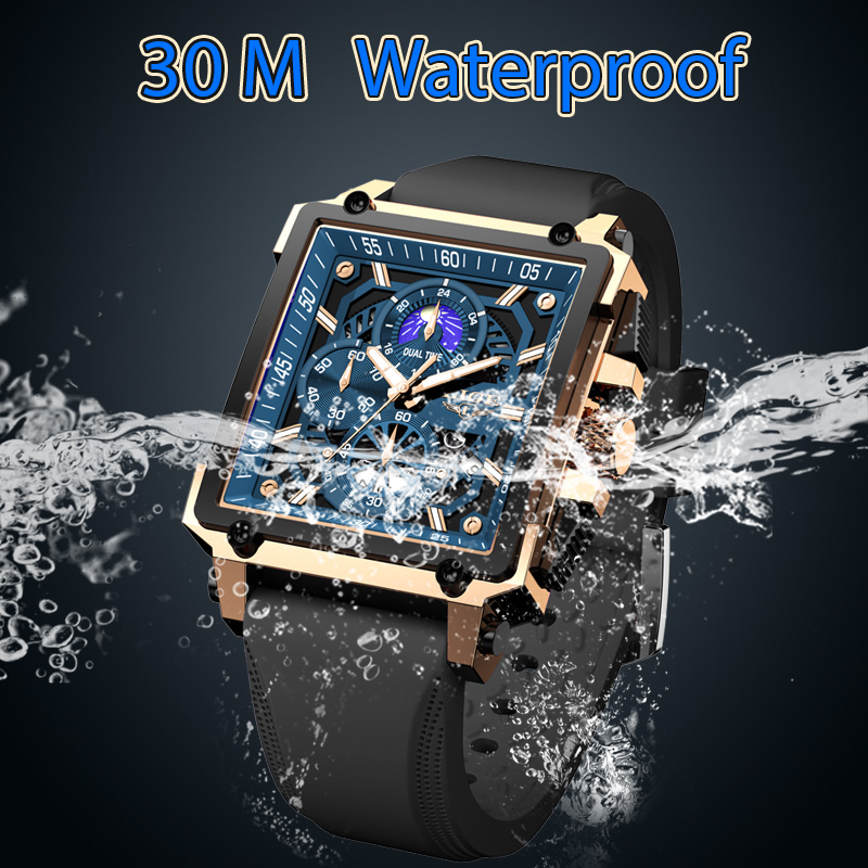 New LIGE Mens Watches Top Bran - Luxury Bags Brands List ulasan dan harga