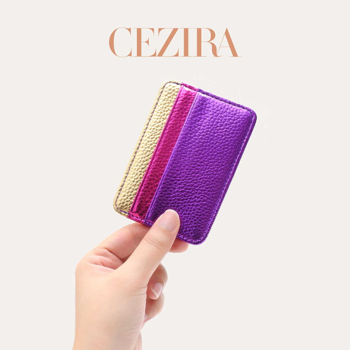 RFID Thin Portable Short Walle - Luxury Bags Vegan ulasan dan harga