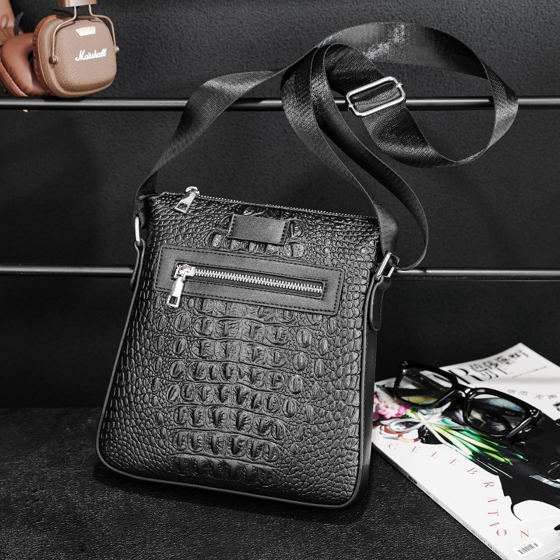 Alligator Leather Men's Crossb - Luxury Bags Sling ulasan dan harga
