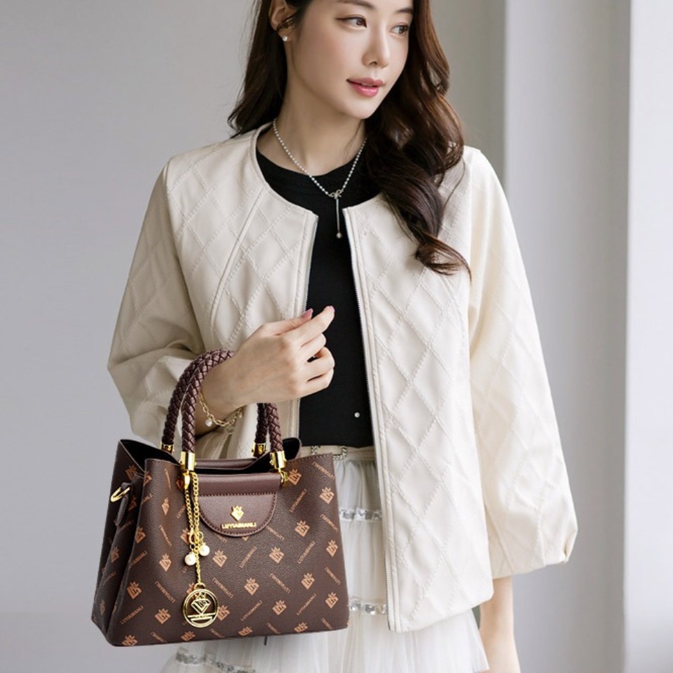 Woven Handle Genuine Brand Hig - Luxury Bags Sales ulasan dan harga
