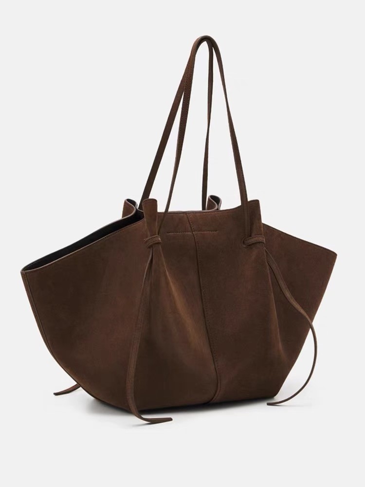 Faux Suede Tote Bags For Women - Luxury Bags Vintage ulasan dan harga