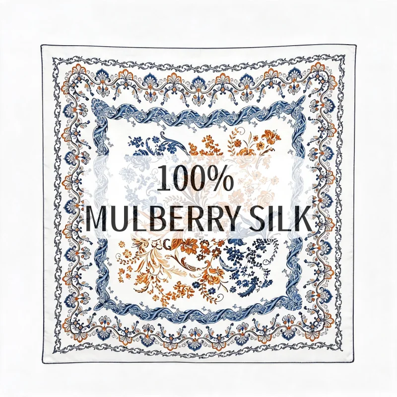 Luxury 100% Mulberry Silk Squa - Discount Luxury Bags ulasan dan harga
