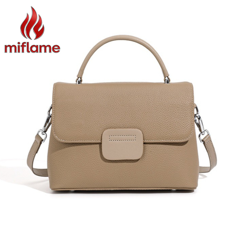 Genuine Leather Shoulder Bag f - Quiet Luxury Bags Crossbody ulasan dan harga