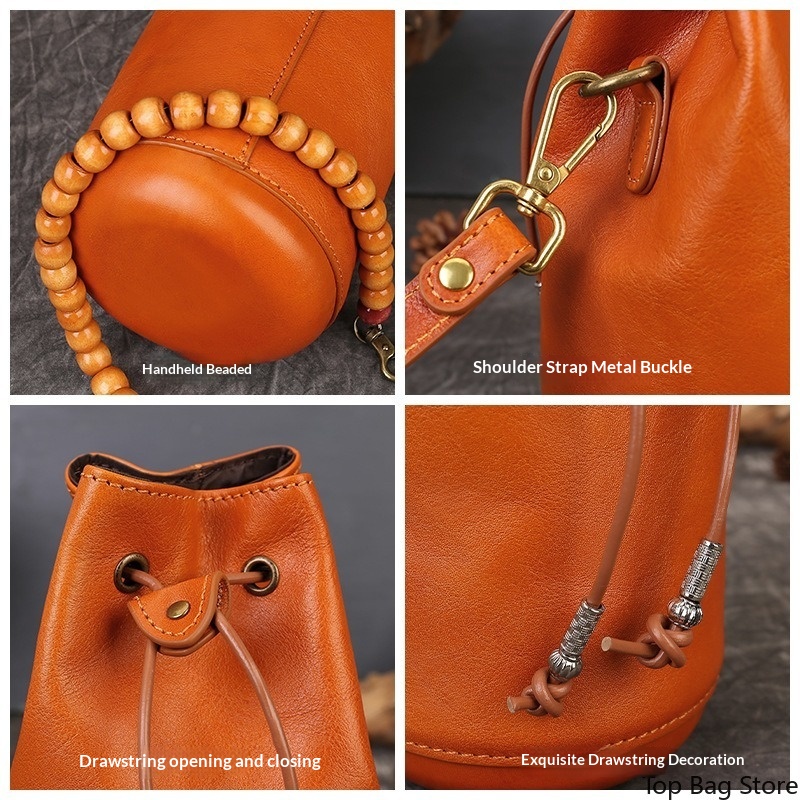 Vintage Mini Bucket Bag for Wo - Luxury Bags Everyday ulasan dan harga