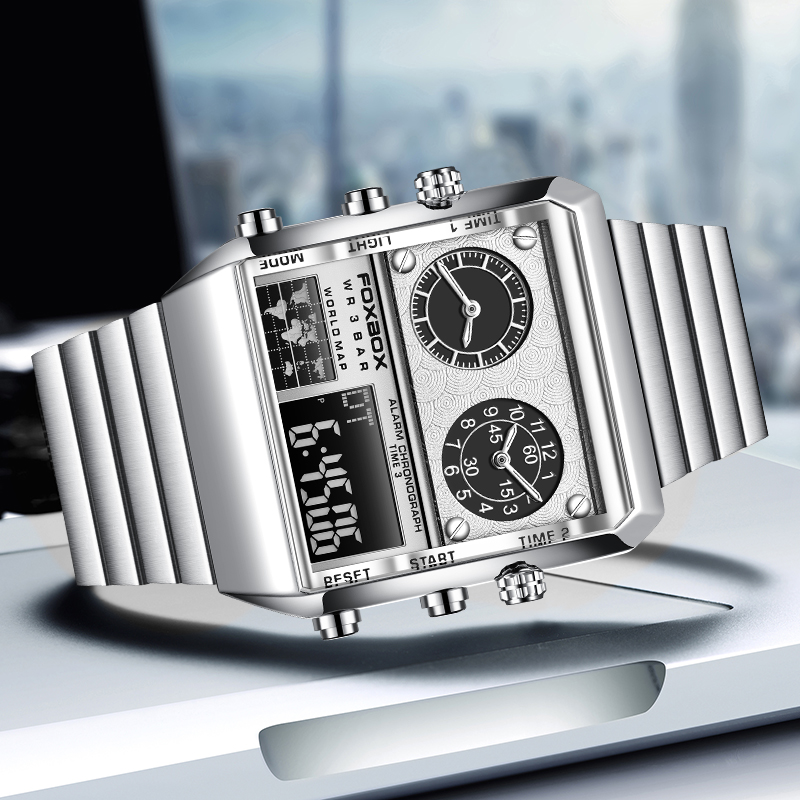 LIGE New Sport Mens Watches FO - Luxury Bags Brands List ulasan dan harga