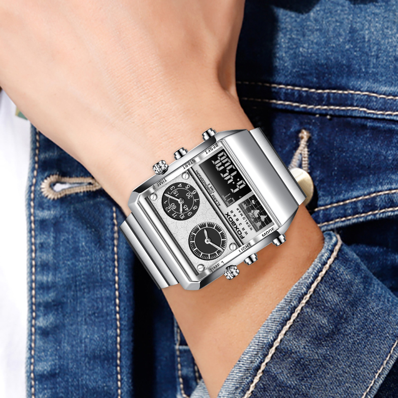 LIGE New Sport Mens Watches FO - Luxury Bags Brands List ulasan dan harga