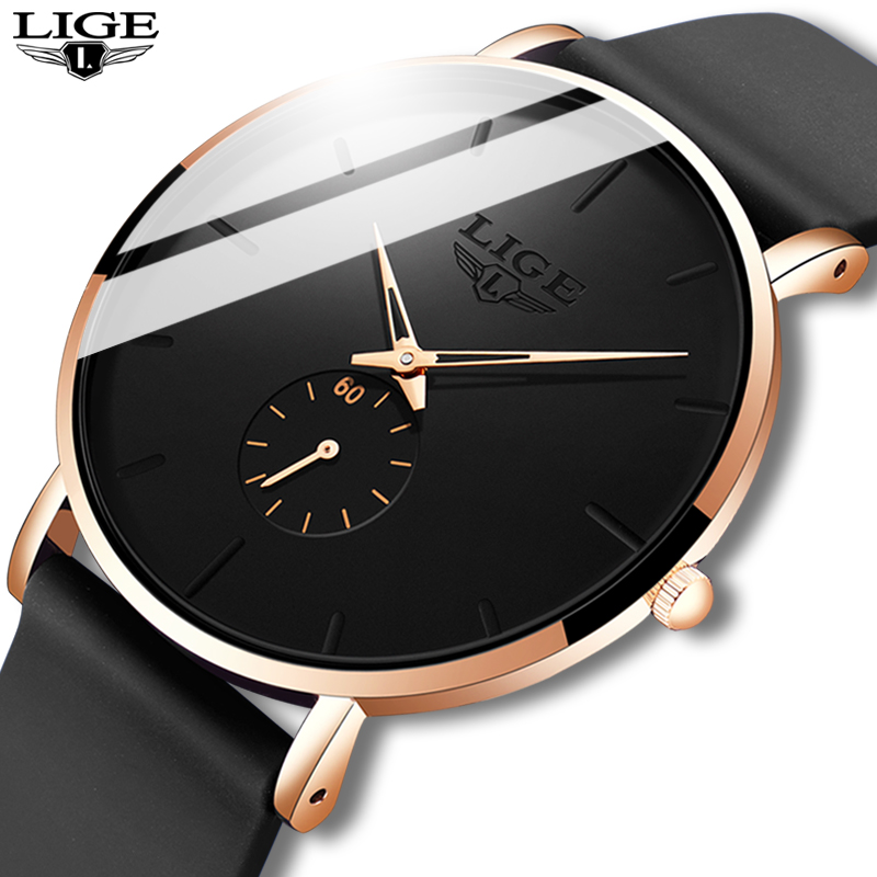 LIGE New Fashion Mens Watches  - Luxury Bags Brands List ulasan dan harga