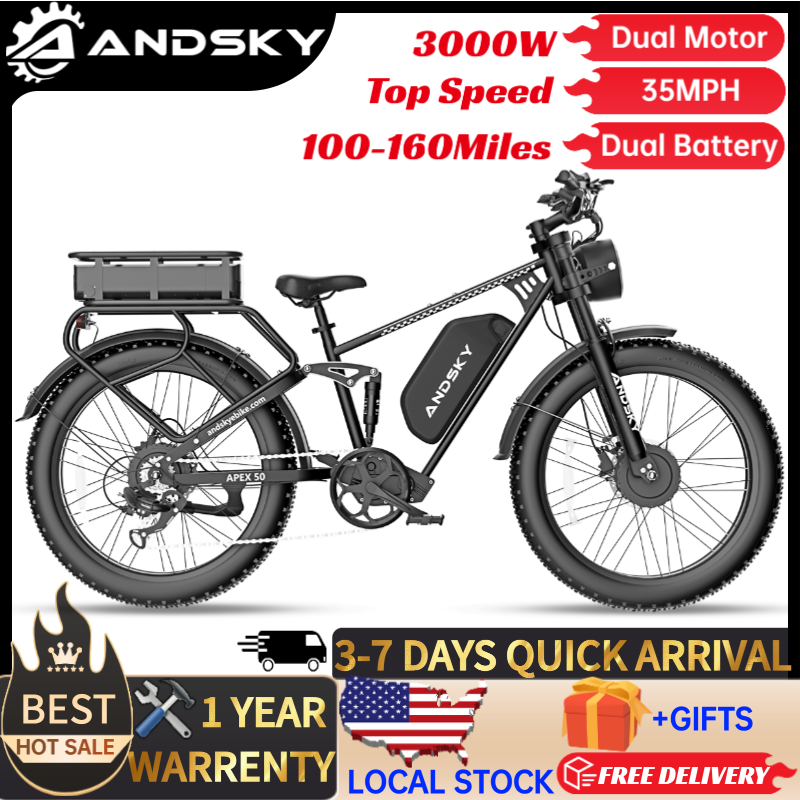 ANDSKY Apex50 AWD Electric Bik - Luxury Bags On Sales ulasan dan harga